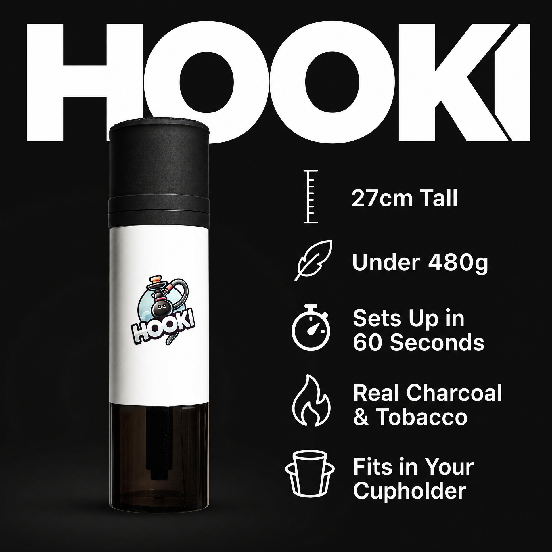 Hooki Portable Hookah